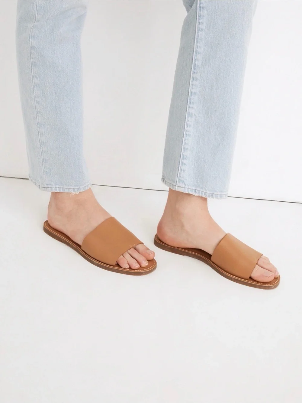 Madewell Boardwalk Post Slide Sandal
